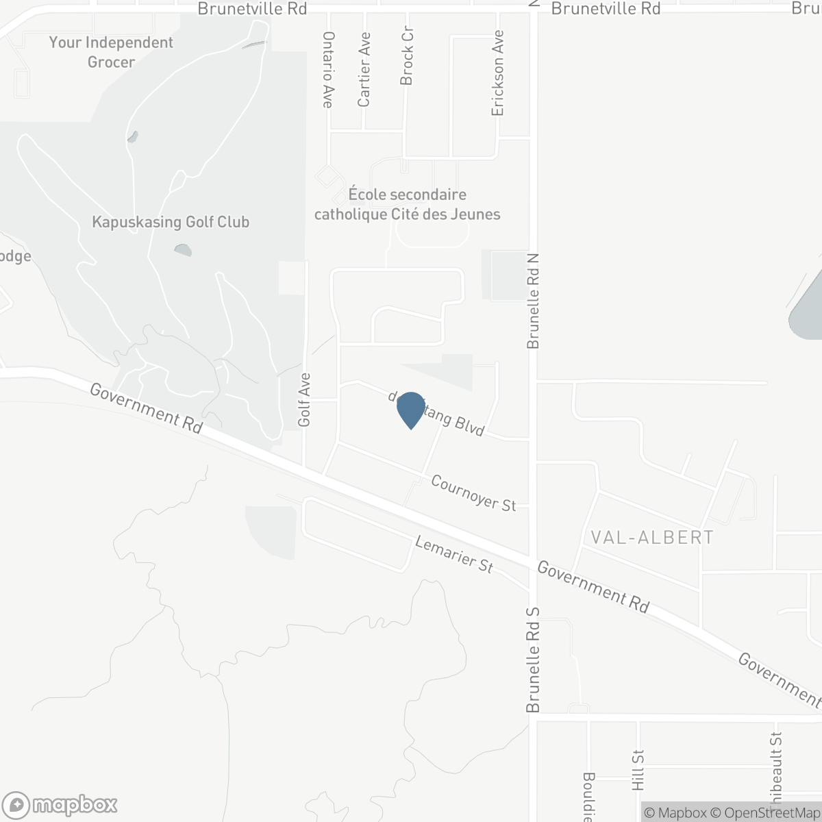 43 DE L'ETANG BOULEVARD, Kapuskasing, Ontario P5N 2M6